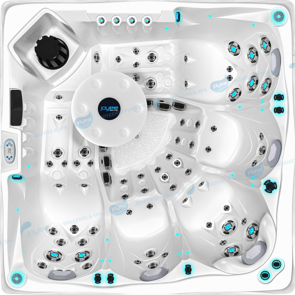 Гидромассажный СПА бассейн Joyee SPA Lincoln-R (рис.2) Гидромассажный СПА бассейн Joyee SPA Lincoln-R (рис.2)