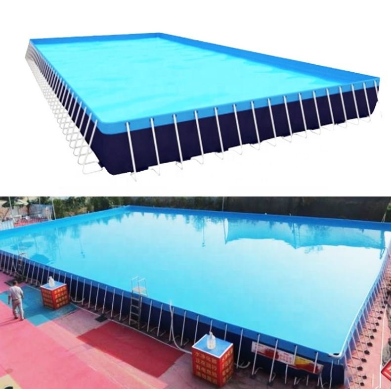 Большой сборный летний бассейн 15 x 5 x 1 метр (рис.6)